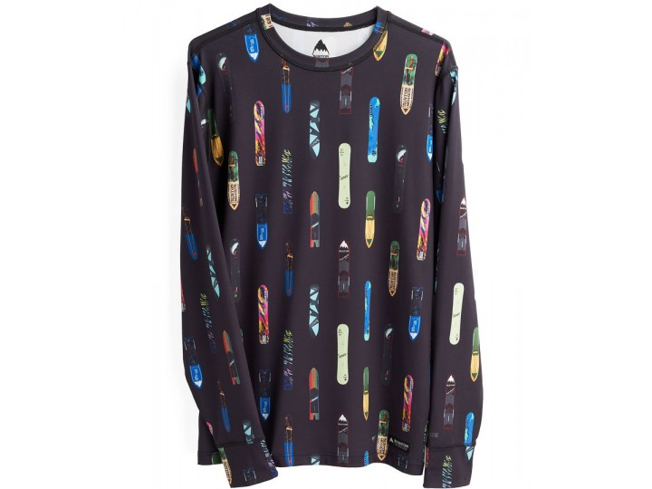 BURTON-MB MDWT CREW W22 - термо блуза-HISTORY OF SB BLACK